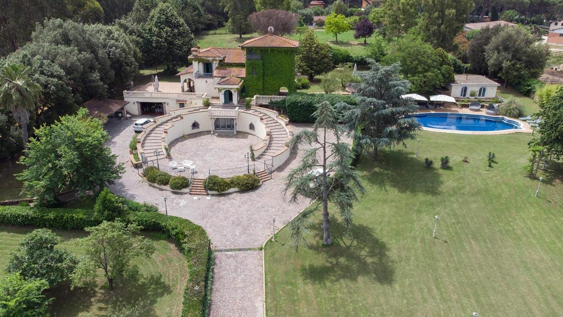 Prestigiosa Villa Con Parco Palestra E Piscina Rom Exterior foto