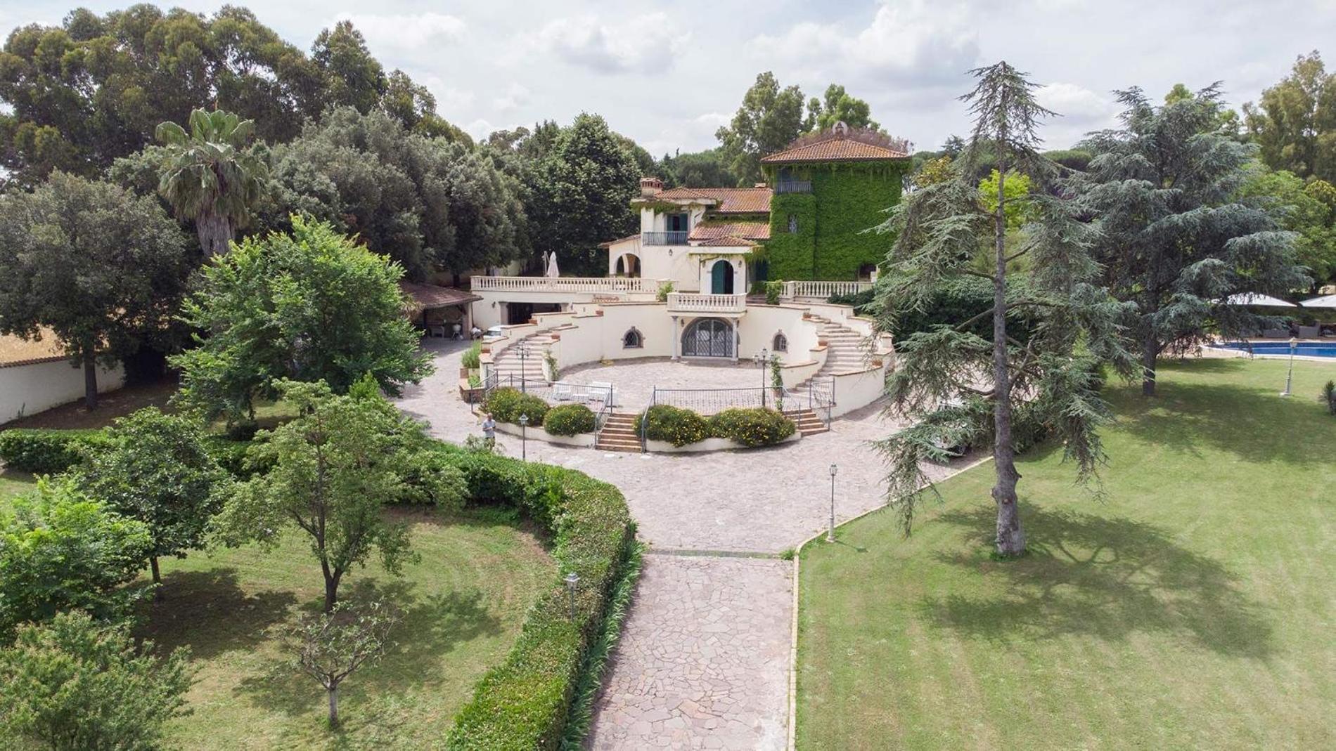 Prestigiosa Villa Con Parco Palestra E Piscina Rom Exterior foto